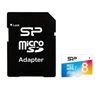 Picture of Silicon Power memory card microSDHC 8GB Elite Class 10 + adapter