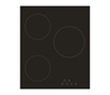 Изображение Simfer | H4.030.DECSP | Hob | Vitroceramic | Number of burners/cooking zones 3 | Touch | Black