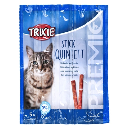 Picture of Snacks Premio Sticks-blackened salmon with trout-dry cat food-5x5g