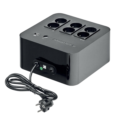 Picture of Socomec NETYS PL 600VA F Plug USB Black