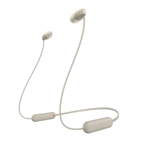 Изображение Sony WI-C100 Headset Wireless In-ear Calls/Music Bluetooth Beige