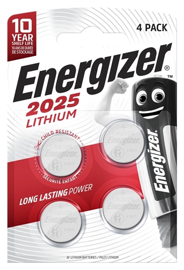 Изображение ENERGIZER BATTERIES SPECIALIZED CR2025 4 PIECES