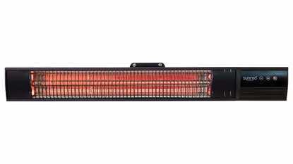 Attēls no SUNRED | Heater | RD-DARK-20, Dark Wall | Infrared | 2000 W | Number of power levels | Suitable for rooms up to  m² | Black | IP55
