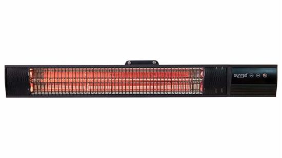 Picture of SUNRED | Heater | RD-DARK-20, Dark Wall | Infrared | 2000 W | Number of power levels | Suitable for rooms up to  m² | Black | IP55