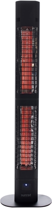 Attēls no SUNRED | Heater | RD-DARK-3000L, Valencia Dark Lounge | Infrared | 3000 W | Number of power levels | Suitable for rooms up to  m² | Black | IP55