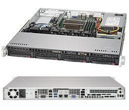 Attēls no Supermicro SuperChassis 813MFTQC-350CB2 Rack Black 350 W