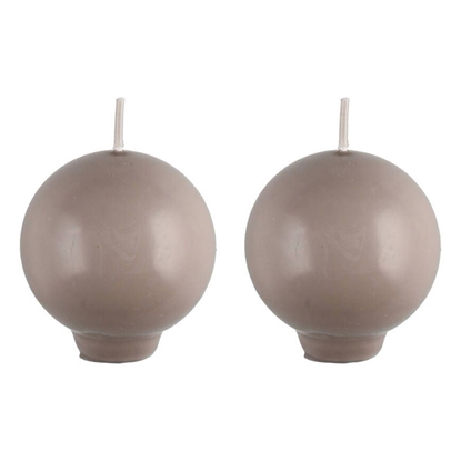 Picture of Svece bumba Polar t.brūnas d6cm 11h 2gab.