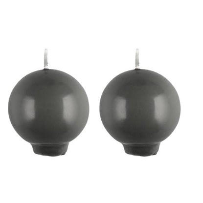 Picture of Svece bumba Polar t.pelēkas d6cm 11h 2gab.