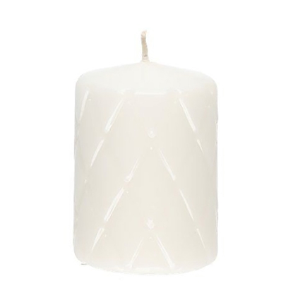 Изображение Svece stabs Polar Rūtaina 7x10cm balta 38h