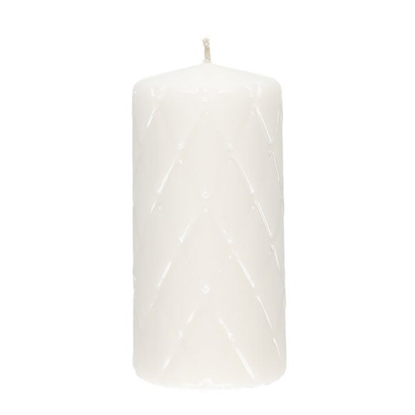 Изображение Svece stabs Polar Rūtaina 7x15cm balta 55h