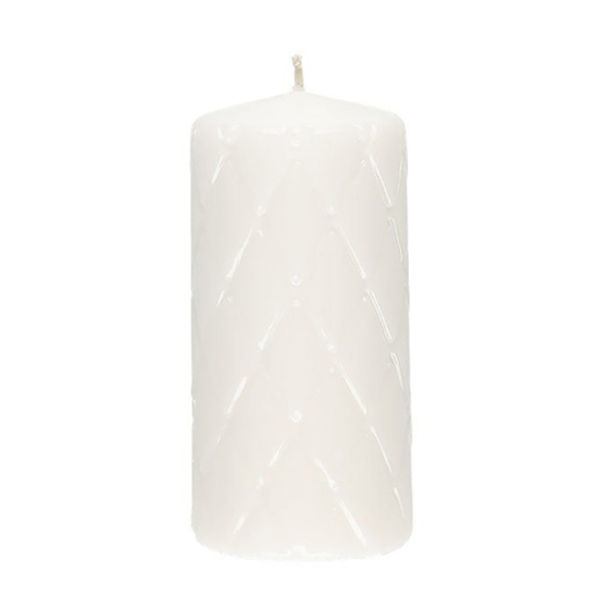 Изображение Svece stabs Polar Rūtaina 7x15cm balta 55h