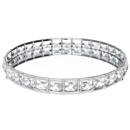 Picture of Svečturis -paliktnis 4Living Spogulis kristālu apaļš 26cm