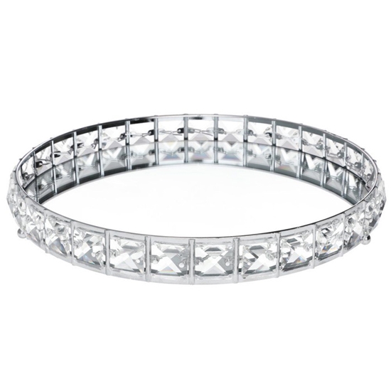 Picture of Svečturis -paliktnis 4Living Spogulis kristālu apaļš 26cm