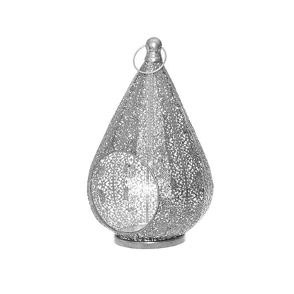 Picture of Svečturis-laterna 4Living Mood sudraba 27cm