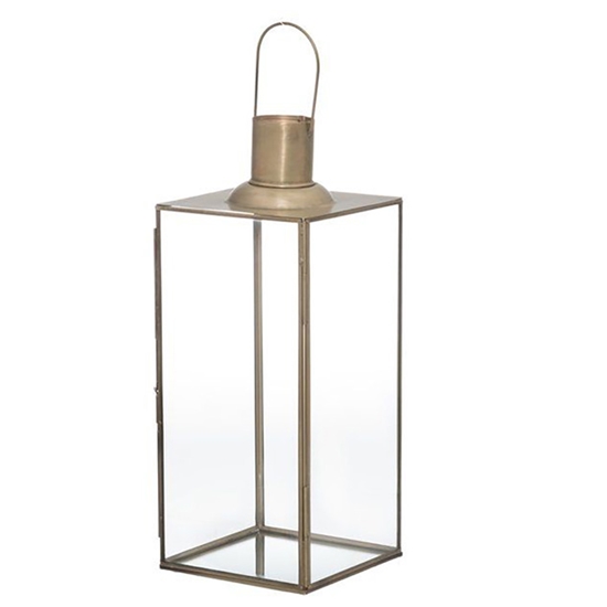 Picture of Svečturis-laterna Fanni K Haru zelta 35.5cm