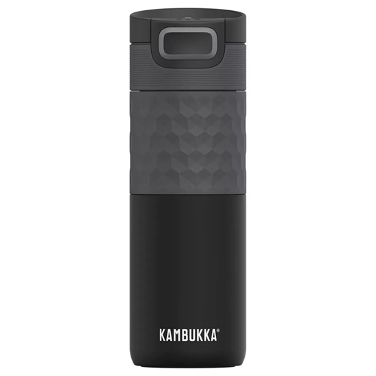 Picture of Termokrūze Etna Grip 500ml ar silikona joslu melna