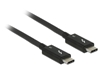 Изображение Thunderboltâ¢ 3 (20 Gbs) USB-Câ¢ cable male  male passive 2.0 m 3 A black