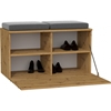 Picture of Topeshop OPAL SZAFKA ARTISAN shoe organizer Closed Oak