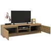 Picture of Topeshop RTV140 ARTISAN TV stand/entertainment centre 2 shelves