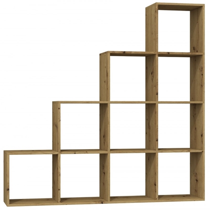 Picture of Topeshop STEP ARTISAN 4X4 living room bookcase
