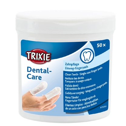 Attēls no TRIXIE Dental-Care Teeth cleaning wipes - 50 pcs.