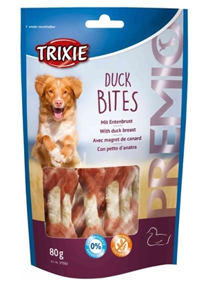 Picture of TRIXIE Snacki Premio Duck Bites - Dog treat - 80g