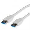 Изображение VALUE USB 3.2 Gen 1 Cable, A - A, M/M, white, 1.8 m