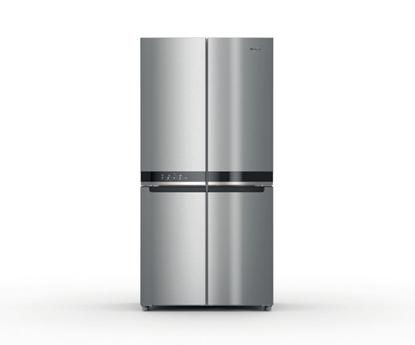 Picture of Whirlpool WQ9 U2L side-by-side refrigerator Freestanding 594 L E Stainless steel