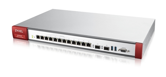 Picture of Zyxel ATP700 hardware firewall 1U 6000 Mbit/s