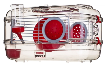 Picture of ZOLUX Rody 3 Mini Cage - red