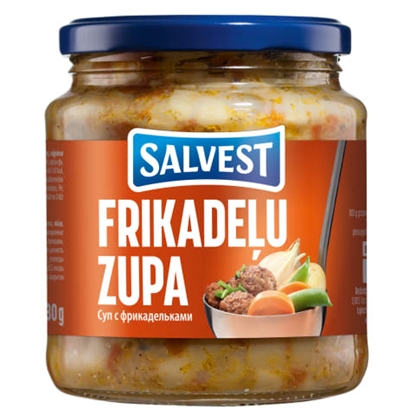 Picture of Zupa frikadeļu Salvest 530g