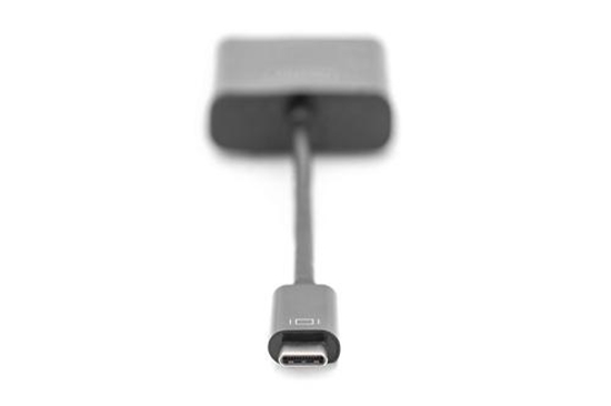 Изображение DIGITUS Adapter USB TypC -> DVI 10cm schwarz