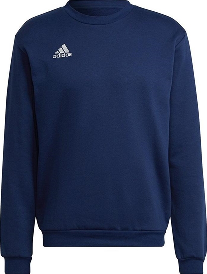 Picture of Adidas Bluza mska adidas Entrada 22 Sweat Top granatowa H57480 S