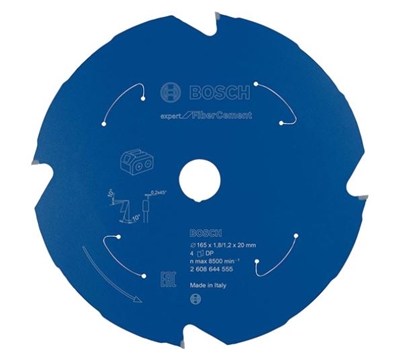 Picture of Bosch 2 608 644 555 circular saw blade 16.5 cm 1 pc(s)
