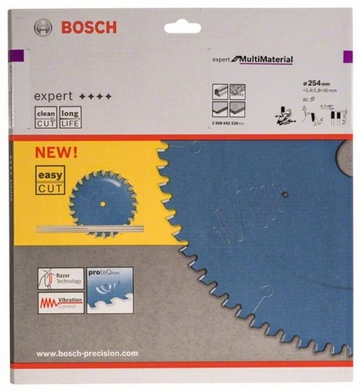 Изображение Bosch 2608642528 circular saw blade 25.4 cm 1 pc(s)