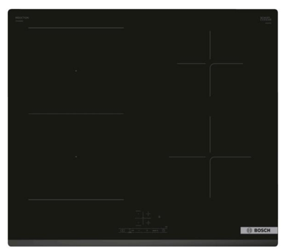 Изображение Bosch PVS63KBB5E hob Black Built-in Zone induction hob 4 zone(s)