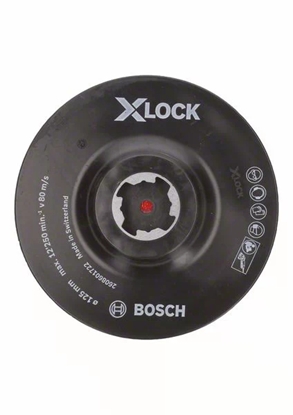 Attēls no Bosch X-LOCK Backing Pads 125 mm Hook and Loop