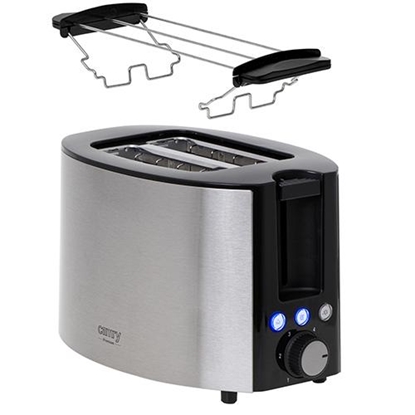 Изображение Camry Premium CR 3215 toaster 2 slice(s) 1000 W Stainless steel