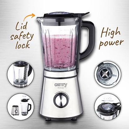 Picture of Camry Premium CR 4083 blender 1.5 L Cooking blender 2200 W Stainless steel
