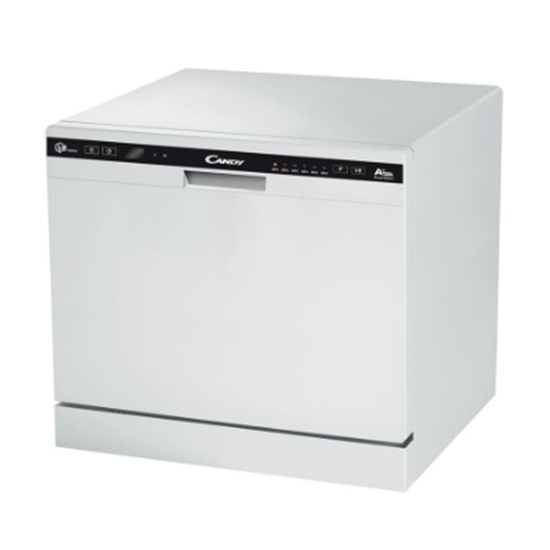 Picture of CANDY Table Top Dishwasher CDCP 8, Width 55 cm, Energy class F, White