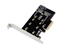 Attēls no Conceptronic EMRICK04B 2-in-1-M.2-SSD-PCIe-Card