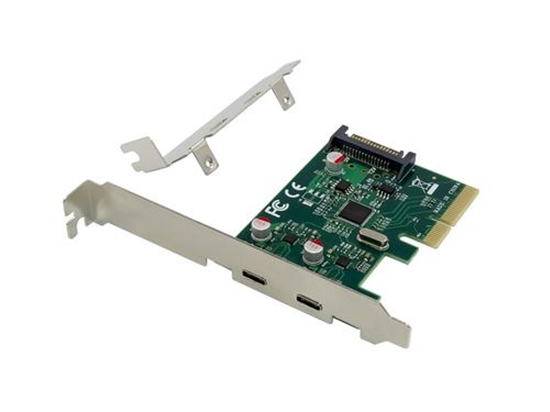 Picture of Conceptronic EMRICK 2-Port USB 3.2 Gen 2 Type-C PCIe Card