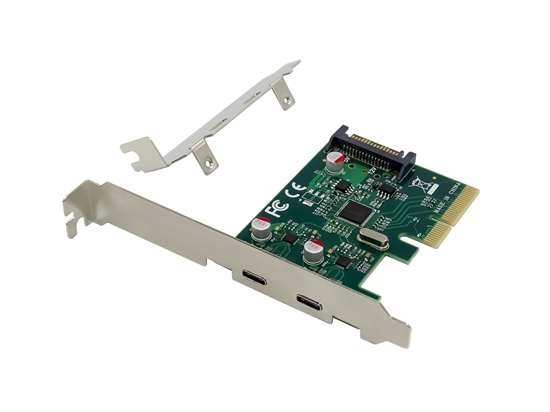 Picture of Conceptronic EMRICK07G 2-Port USB 3.2 Gen 2 Typ-C PCIe