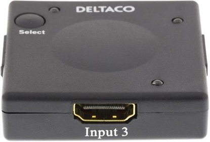 Attēls no Adapteris DELTACO (3 IN -> 1 OUT) / HDMI-7002