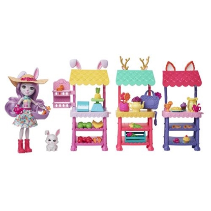 Picture of Enchantimals City Tails Bunny Farms Market Playset