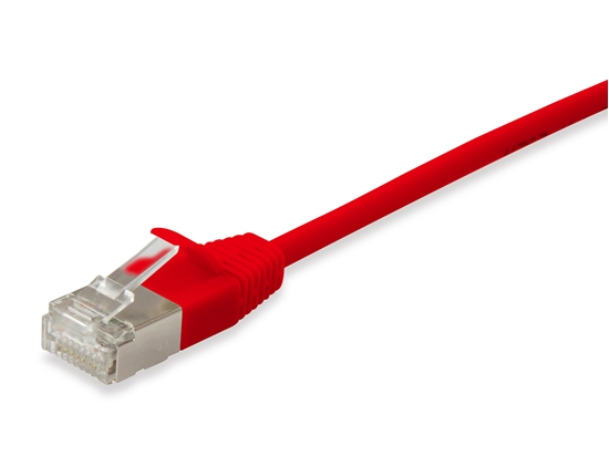 Picture of Equip Cat.6A F/FTP Slim Patch Cable, 10m, Red