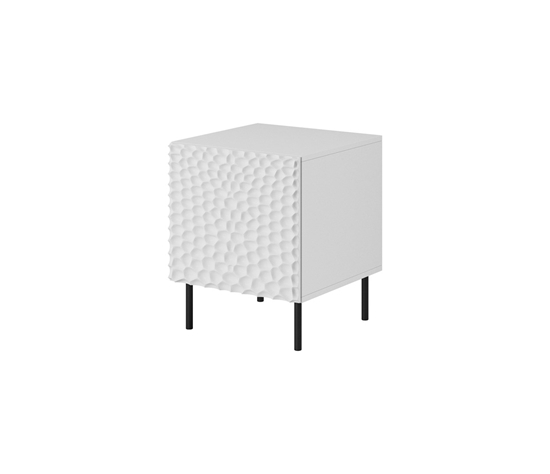Picture of HOLE bedside table 2 pcs. 44x40.5x53.5 cm white matt