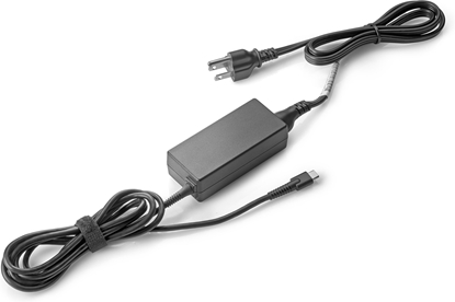 Picture of HP 45W USB-C Brick AC LC Power Adapter Notebook Charger / fits ProBook 430 440 450 G6 G7 G8 G9, EliteBook 830 840 850 G6 G7 G8 G9, x360 1030 1040 G6 G8 G9, Dragonfly