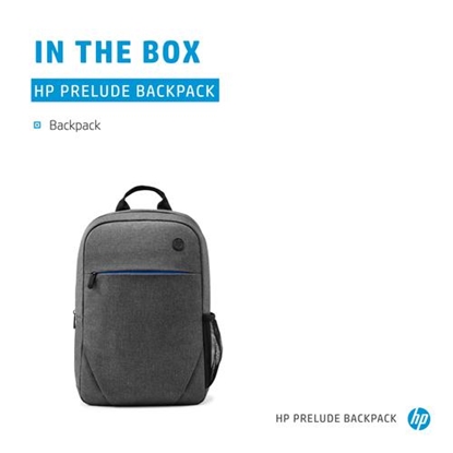 Attēls no HP Prelude G2 15.6 Backpack, Water resistant - Grey