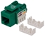 Attēls no Intellinet Keystone Jack, Cat5e, UTP, Punch-down, Green